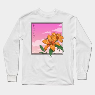 Elegant Lily Long Sleeve T-Shirt